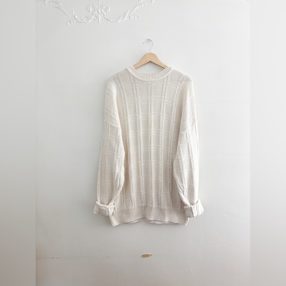 Vintage Woven Patterned Sweater - Picture 3 of 4